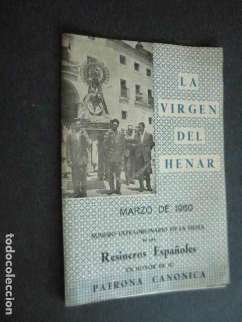 Sammeln von Zeitschriften und Zeitungen: CUELLAR SEGOVIA REVISTA LA VIRGEN DEL HENAR ESPECIAL FIESTA RESINEROS ESPA&Ntilde;OLES MARZO 1960