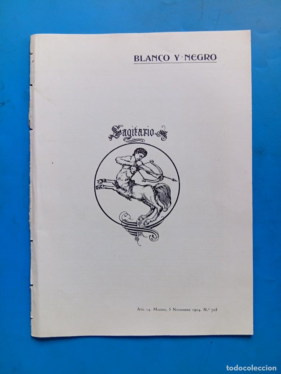 Collection Magazines and Newspapers: BLANCO Y NEGRO. N&ordm; 705. A&Ntilde;O 1904. LA DIPLOMATICA. LA ESCUADRA RUSA EN VIGO. ESCENAS MADRIL... LEER