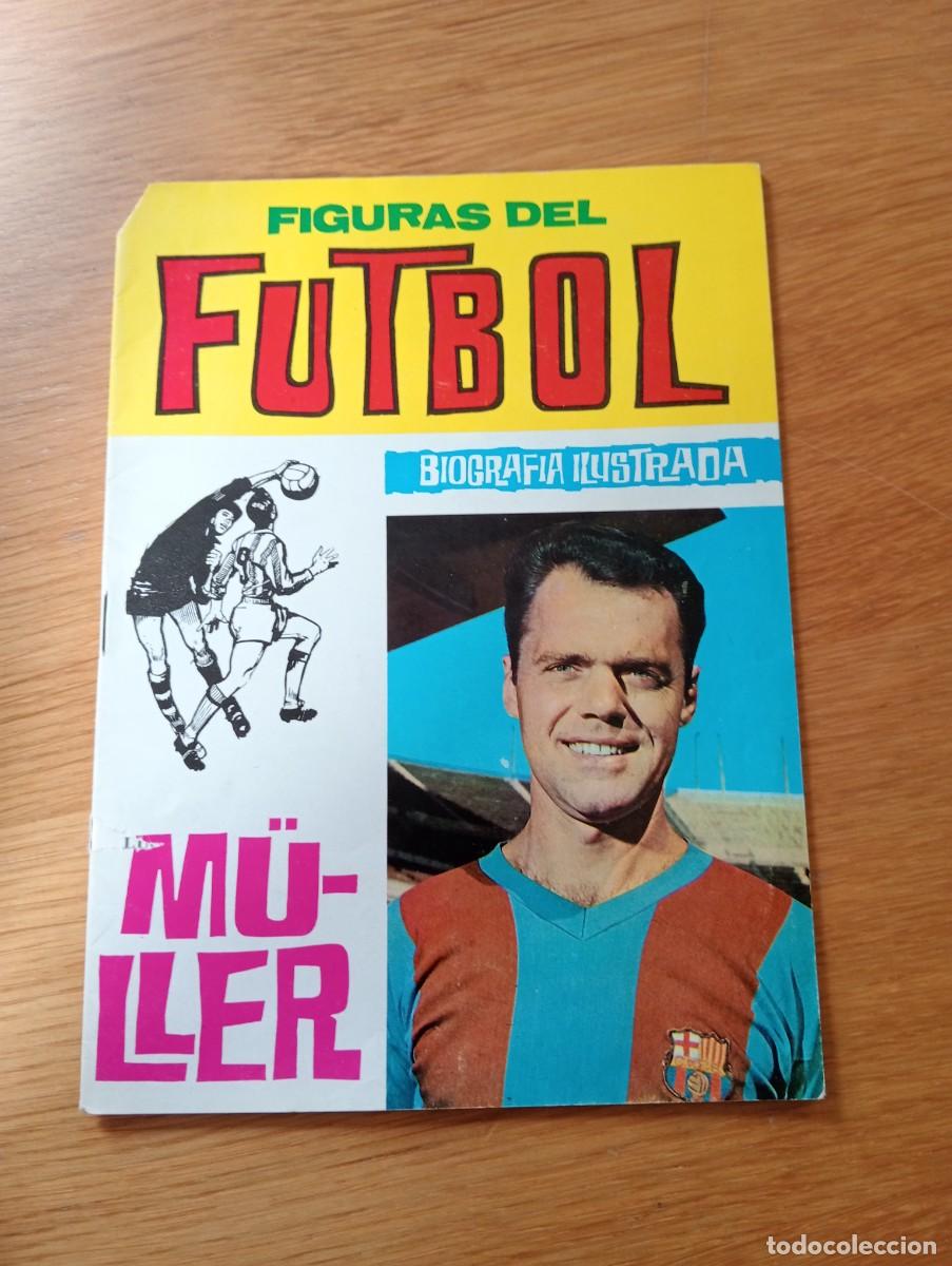 Colecionismo de Revistas e Jornais: FIGURAS DEL F&Uacute;TBOL N.&ordm; 3. LUCIEN M&Uuml;LLER. GRAPA. EDICIONES ESTE. 1965.