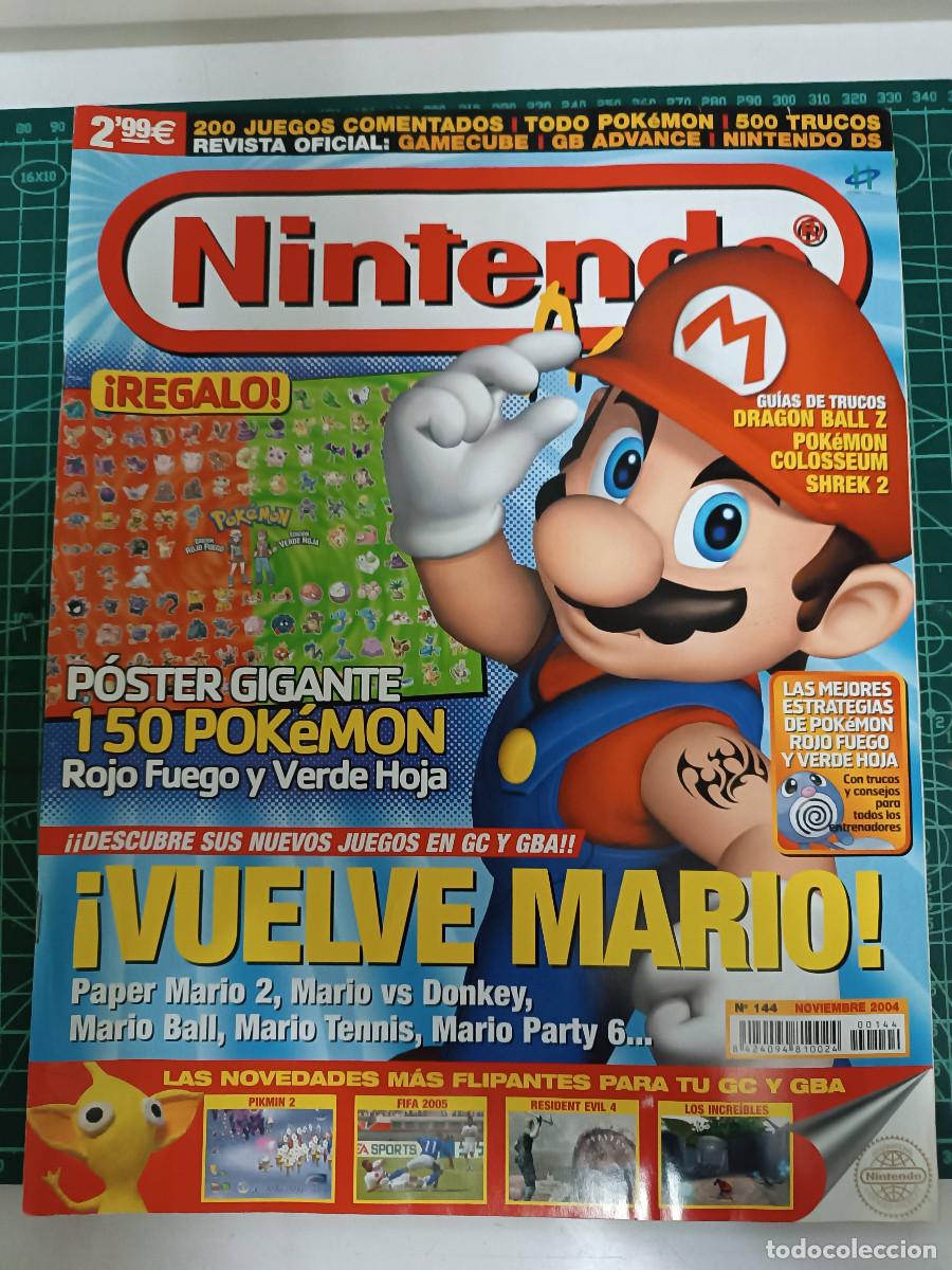 Collezionismo di Riviste e Giornali: 144 REVISTA NINTENDO N&ordm; 144, INCLUYE POSTER DESPLEGABLE