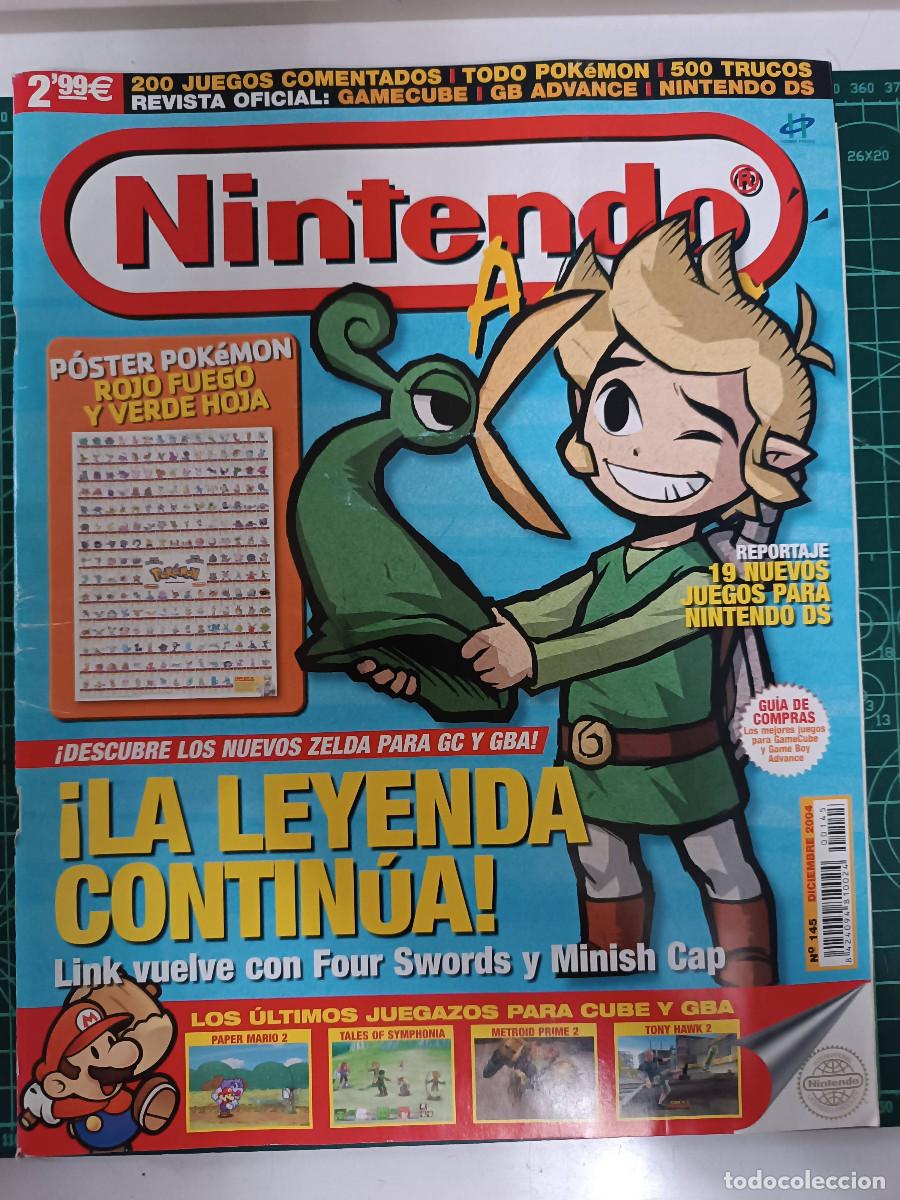Coleccionismo de revistas y peri&oacute;dicos: 145 REVISTA NINTENDO N&ordm; 145, INCLUYE POSTER DESPLEGABLE