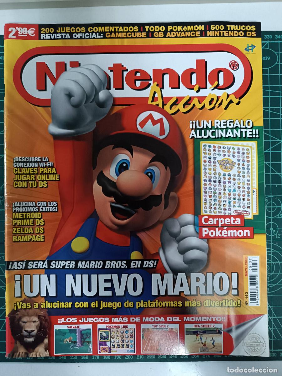 Coleccionismo de revistas y peri&oacute;dicos: 162 REVISTA NINTENDO N&ordm; 162, INCLUYE POSTER DESPLEGABLE