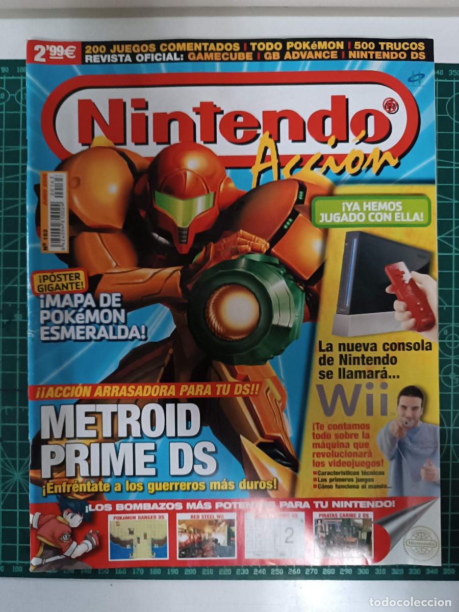 Coleccionismo de revistas y peri&oacute;dicos: 163 REVISTA NINTENDO N&ordm; 163, INCLUYE POSTER DESPLEGABLE