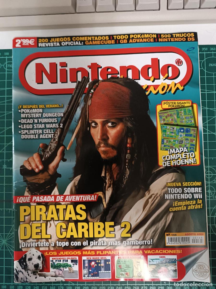 Coleccionismo de revistas y peri&oacute;dicos: 165 REVISTA NINTENDO N&ordm; 165, INCLUYE POSTER DESPLEGABLE