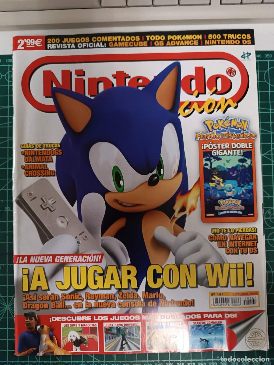Coleccionismo de revistas y peri&oacute;dicos: 167 REVISTA NINTENDO N&ordm; 167, INCLUYE POSTER DESPLEGABLE