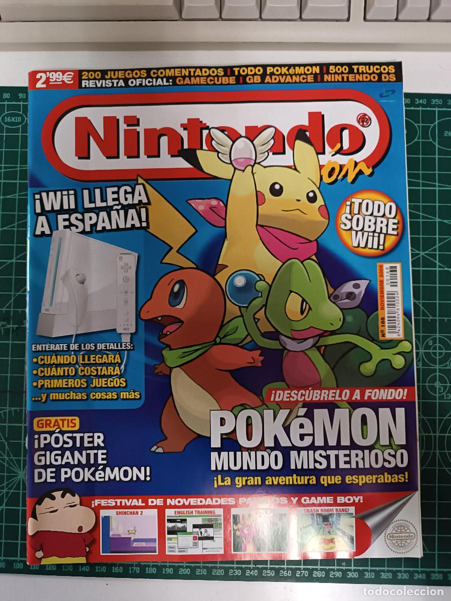 Coleccionismo de revistas y peri&oacute;dicos: 168 REVISTA NINTENDO N&ordm; 168, INCLUYE POSTER DESPLEGABLE