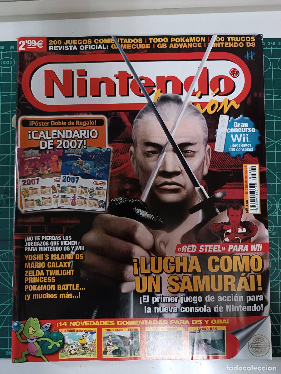 Coleccionismo de revistas y peri&oacute;dicos: 169 REVISTA NINTENDO N&ordm; 169, INCLUYE POSTER DESPLEGABLE