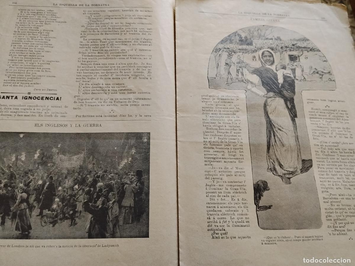 Coleccionismo de revistas y peri&oacute;dicos: LA ESQUELLA DE LA TORRATXA. N. 1105