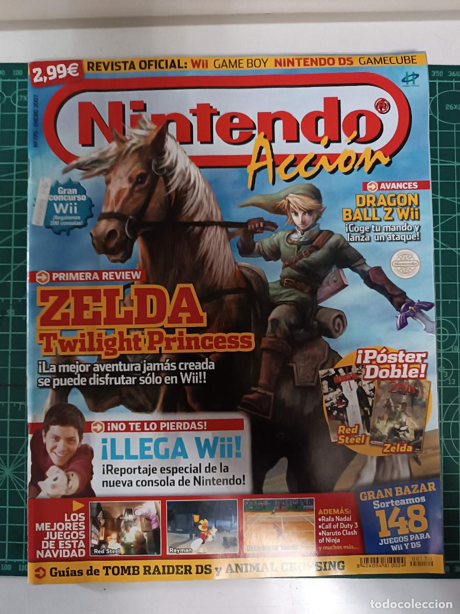 Coleccionismo de revistas y peri&oacute;dicos: 170 REVISTA NINTENDO N&ordm; 170, INCLUYE POSTER DESPLEGABLE ZELDA