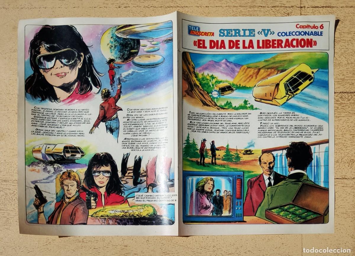 Collezionismo di Riviste e Giornali: Serie V Tele Indiscreta Coleccionable Los Visitantes Capitulo 6 El D&iacute;a de la Liberaci&oacute;n