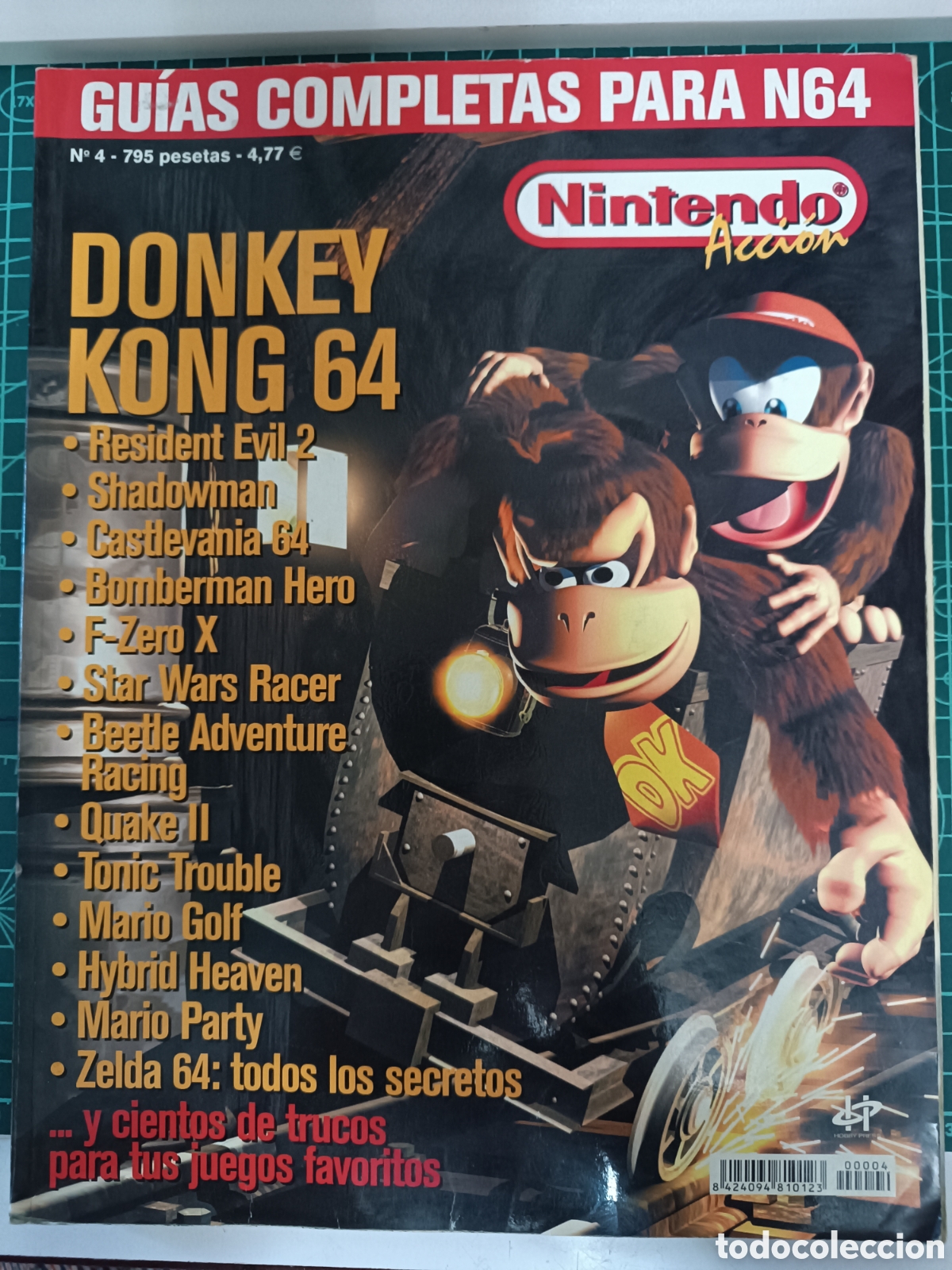 Coleccionismo de revistas y peri&oacute;dicos: GU&Iacute;AS COMPLETAS PARA N64, DOMKEY KONG 64, RESIDENT EVIL 2, SHADOWMAN, BOMBERMAN HERO, ZELDA, ETC
