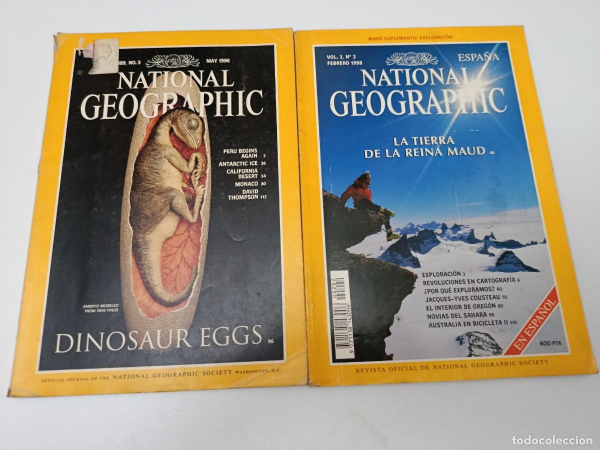 Coleccionismo de revistas y peri&oacute;dicos: NATIONAL GEOGRAPHIC 2 REVISTAS