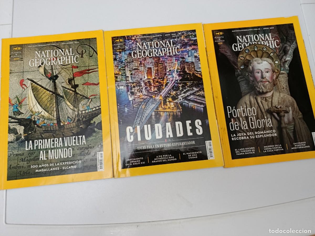 Sammeln von Zeitschriften und Zeitungen: NATIONAL GEOGRAPHIC 3 REVISTAS