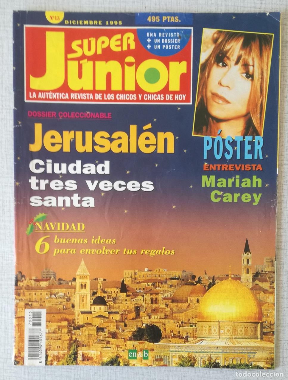 Coleccionismo de revistas y peri&oacute;dicos: Revista Super Junior, n&ordm; 15: Diciembre 1995 - Falta el poster