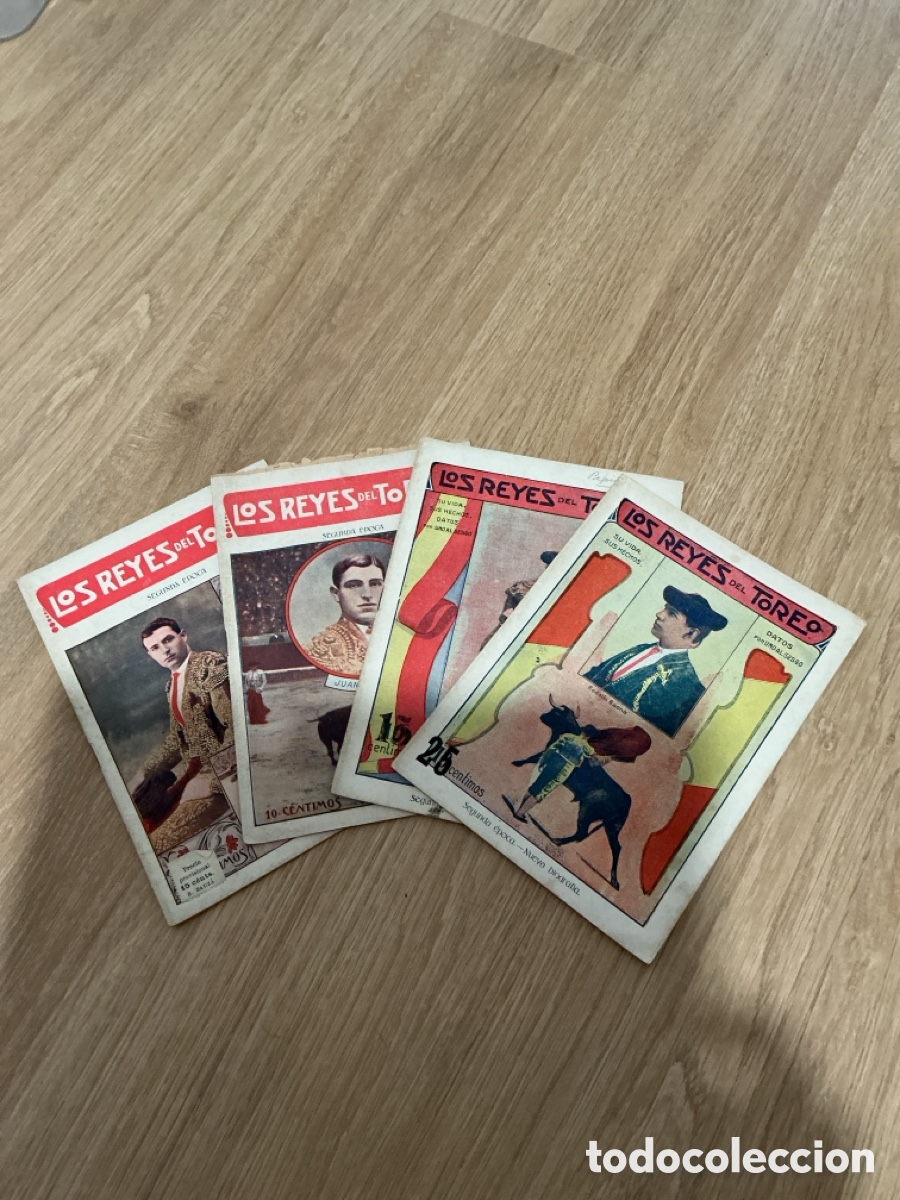 Coleccionismo de revistas y peri&oacute;dicos: LOS REYES DEL TOREO , su vida, sus hechos