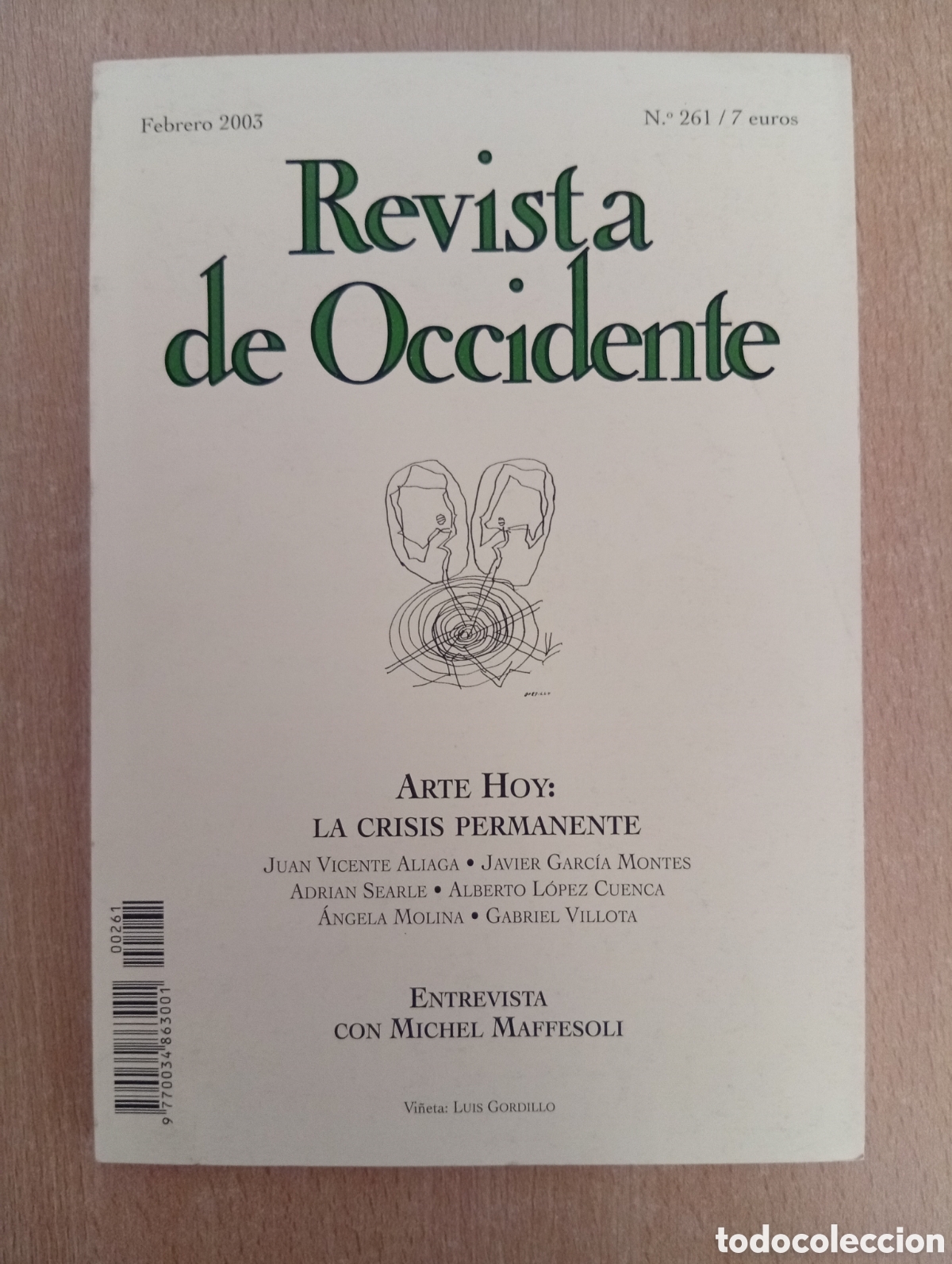 Coleccionismo de revistas y peri&oacute;dicos: REVISTA DE OCCIDENTE. N&ordm; 261 (Febrero 2003)