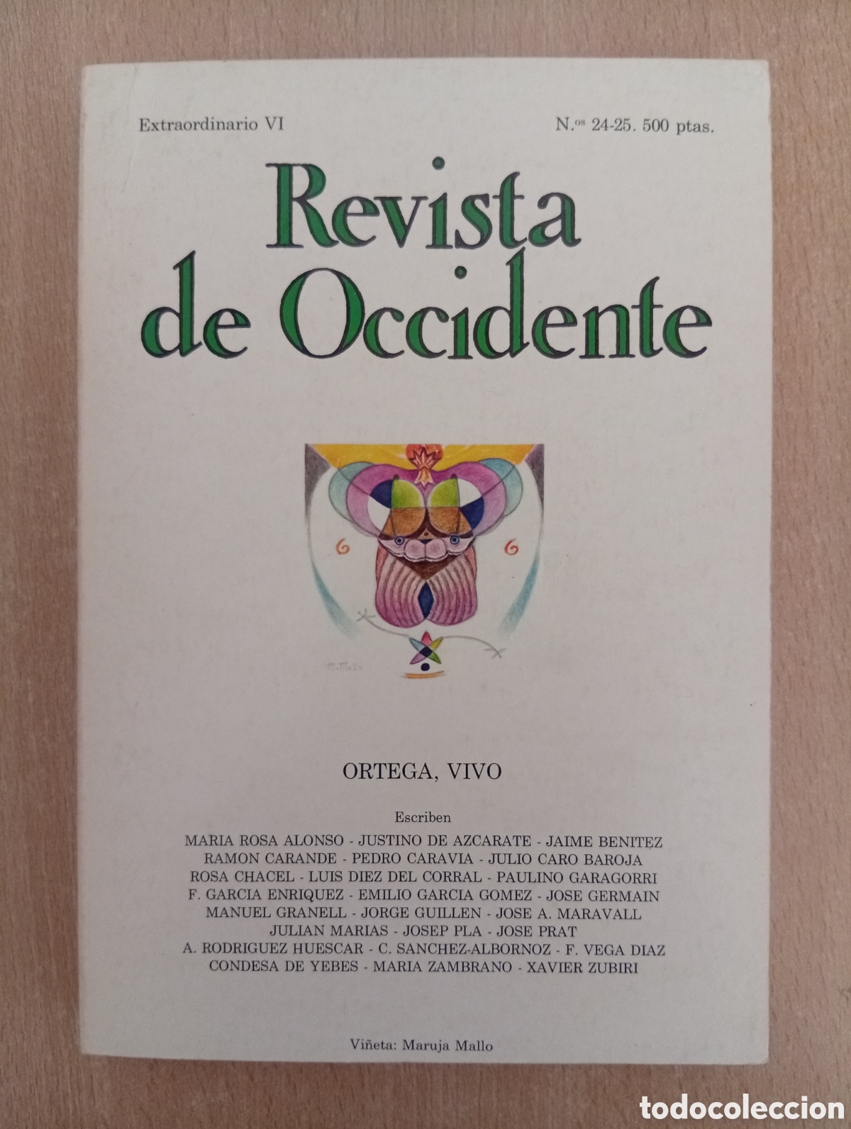 Coleccionismo de revistas y peri&oacute;dicos: REVISTA DE OCCIDENTE/EXTRAORDINARIO VI. N&ordm; 24-25 (Mayo 1983)