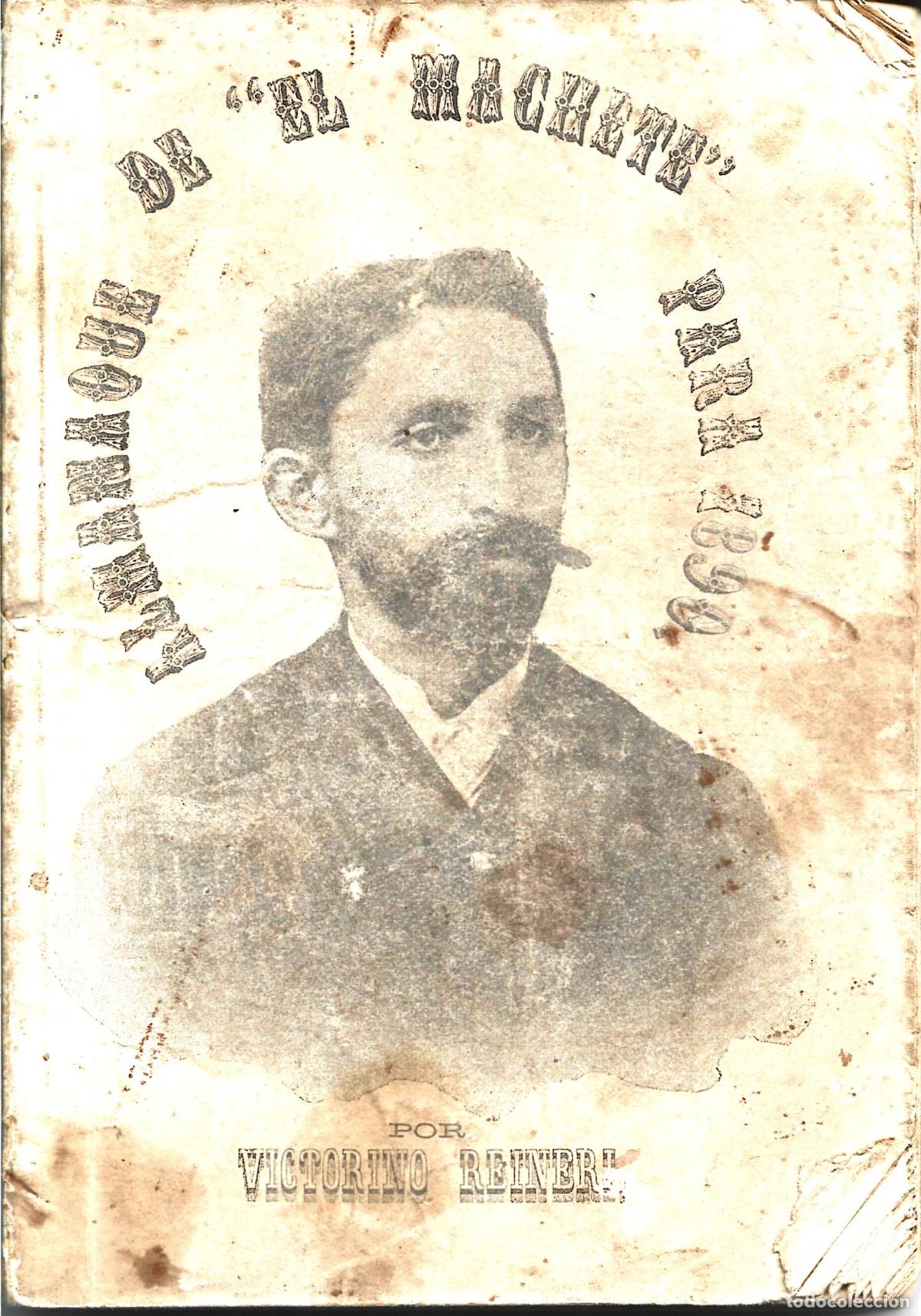 Coleccionismo de revistas y peri&oacute;dicos: CUBA-COLONIAS ESPA&Ntilde;OLAS ESPA&Ntilde;OLAS- ALMANAQUE DE EL MACHETE-VICTORINO REINERI-ANARQUISMO-MUY RARO