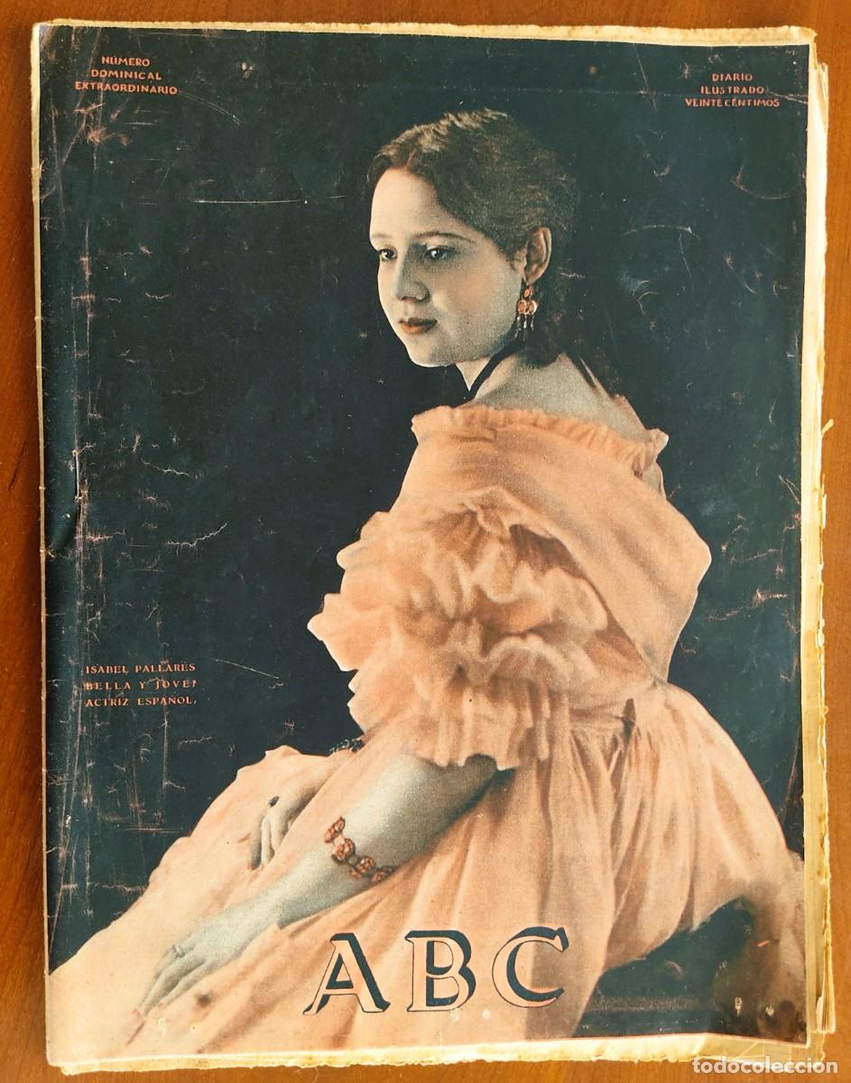Coleccionismo de revistas y peri&oacute;dicos: ABC N&Uacute;MERO EXTRAORDINARIO 25 ABRIL 1931 - POETAAS ENRIQUE GONZ&Aacute;LEZ MANT&Iacute;NEZ Y SINESIO DELGADO