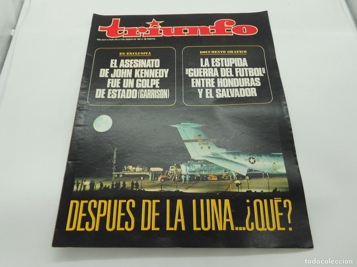 Coleccionismo de revistas y peri&oacute;dicos: revista triunfo muy cuidada mucha publicidad de epoca a&ntilde;os 70