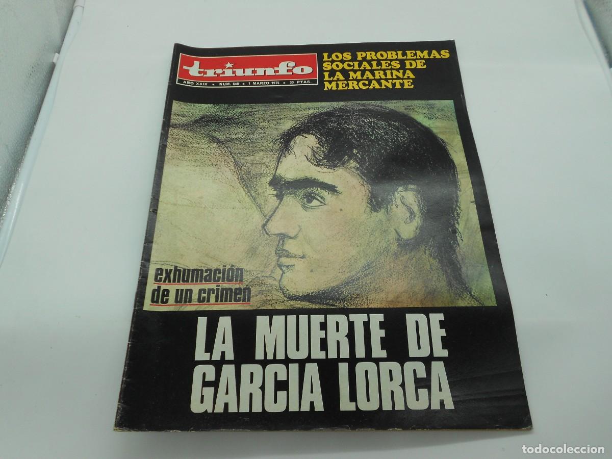 Collectionnisme de Revues et Journaux: revista triunfo muy cuidada mucha publicidad de epoca a&ntilde;os 70