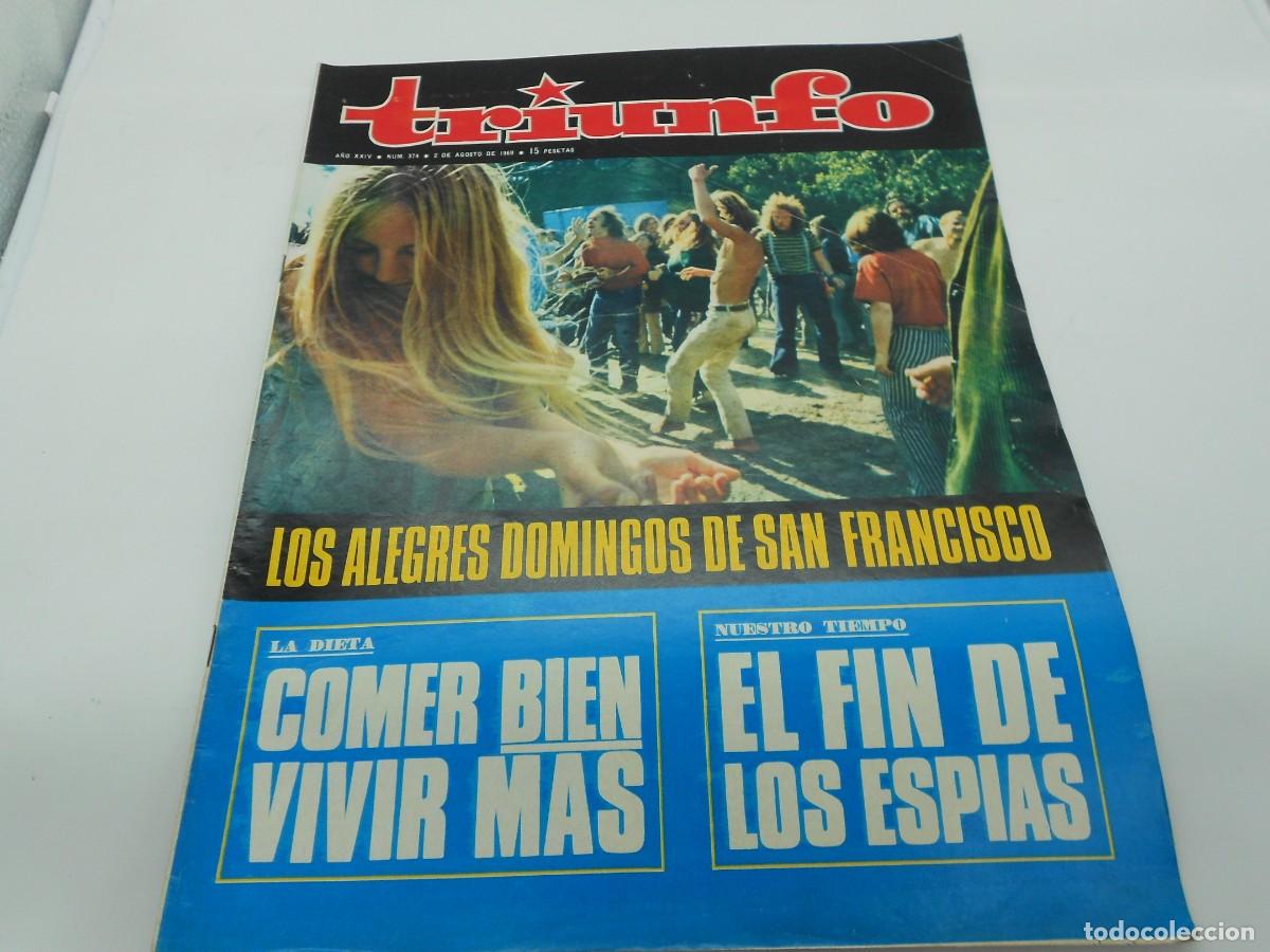 Collezionismo di Riviste e Giornali: revista triunfo muy cuidada mucha publicidad de epoca a&ntilde;os 70