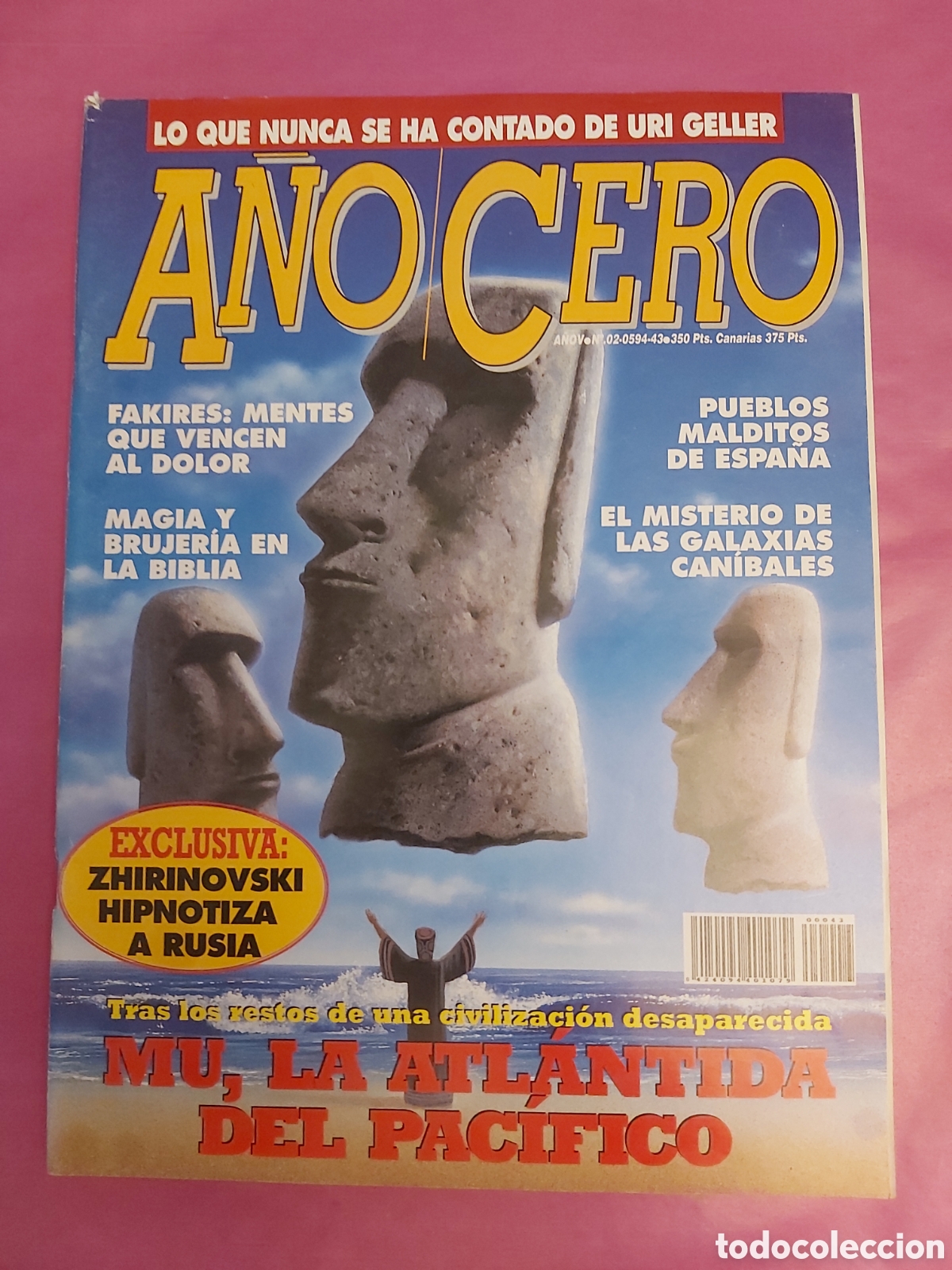Coleccionismo de revistas y peri&oacute;dicos: REVISTA A&Ntilde;O CERO A&Ntilde;O 5 N. 02 PUEBLOS MALDITOS EW ESPA&Ntilde;A MAGIA BRUJERIA EN LA BIBLIA