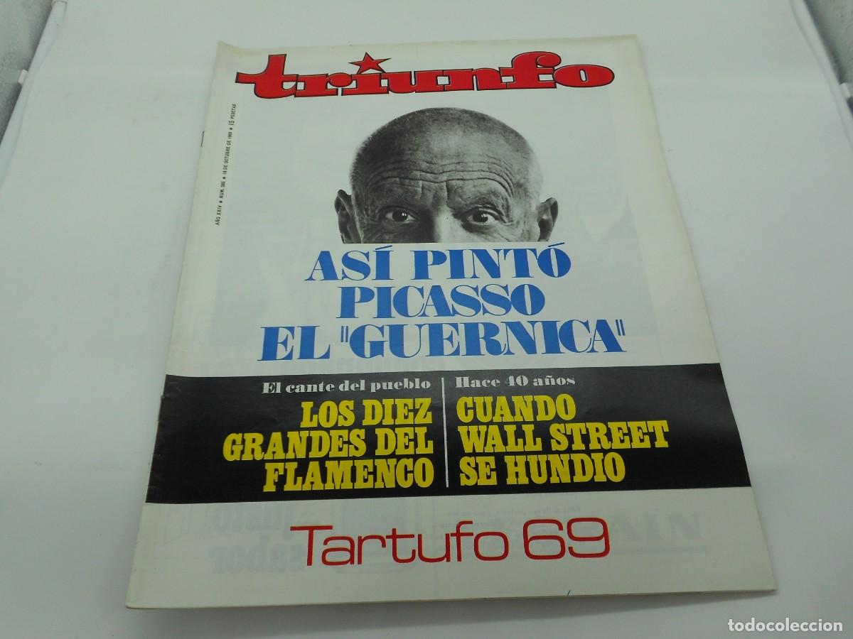 Coleccionismo de revistas y peri&oacute;dicos: revista triunfo muy cuidada mucha publicidad de epoca a&ntilde;os 70