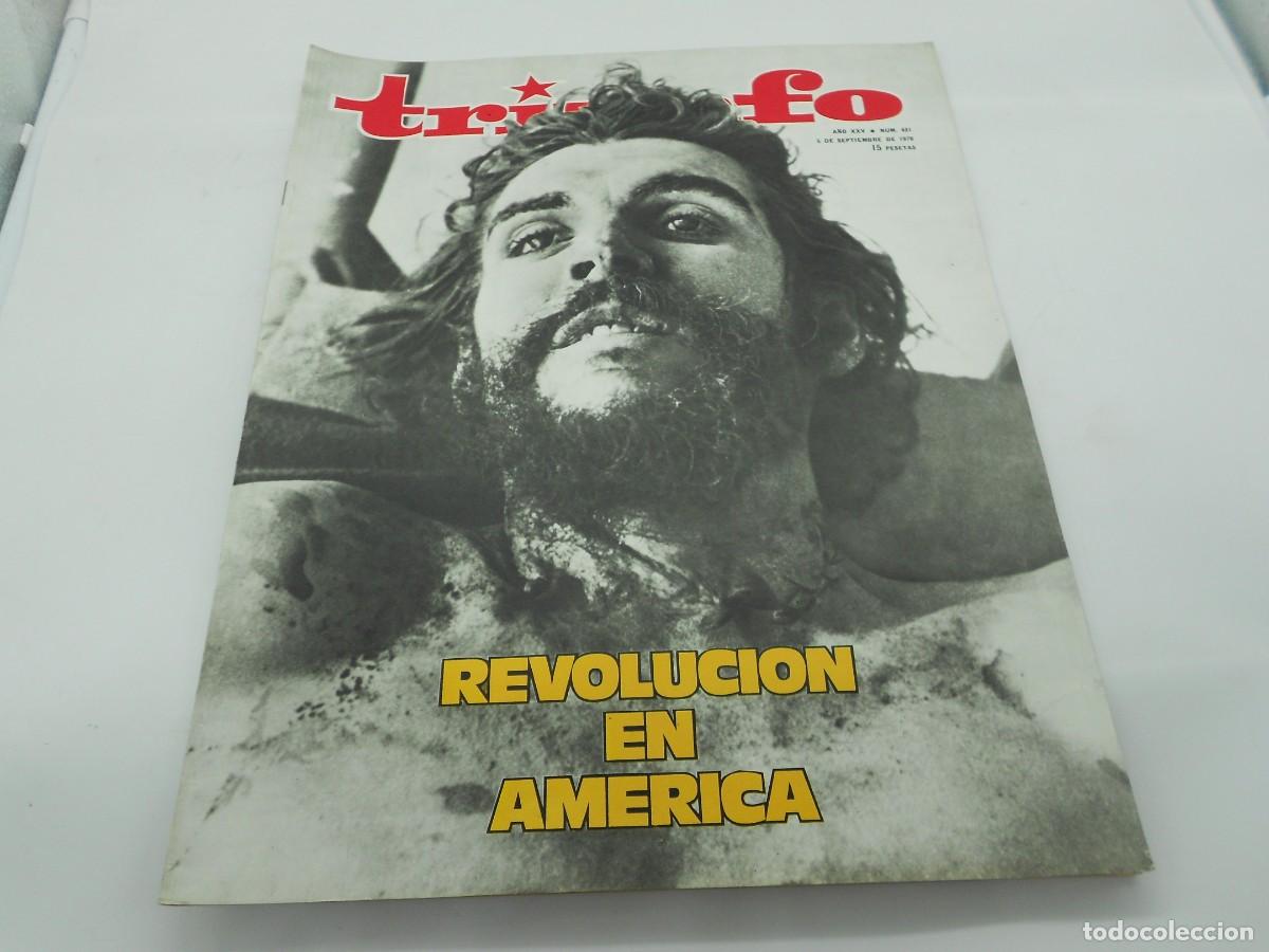 Coleccionismo de revistas y peri&oacute;dicos: revista triunfo muy cuidada mucha publicidad de epoca a&ntilde;os 70