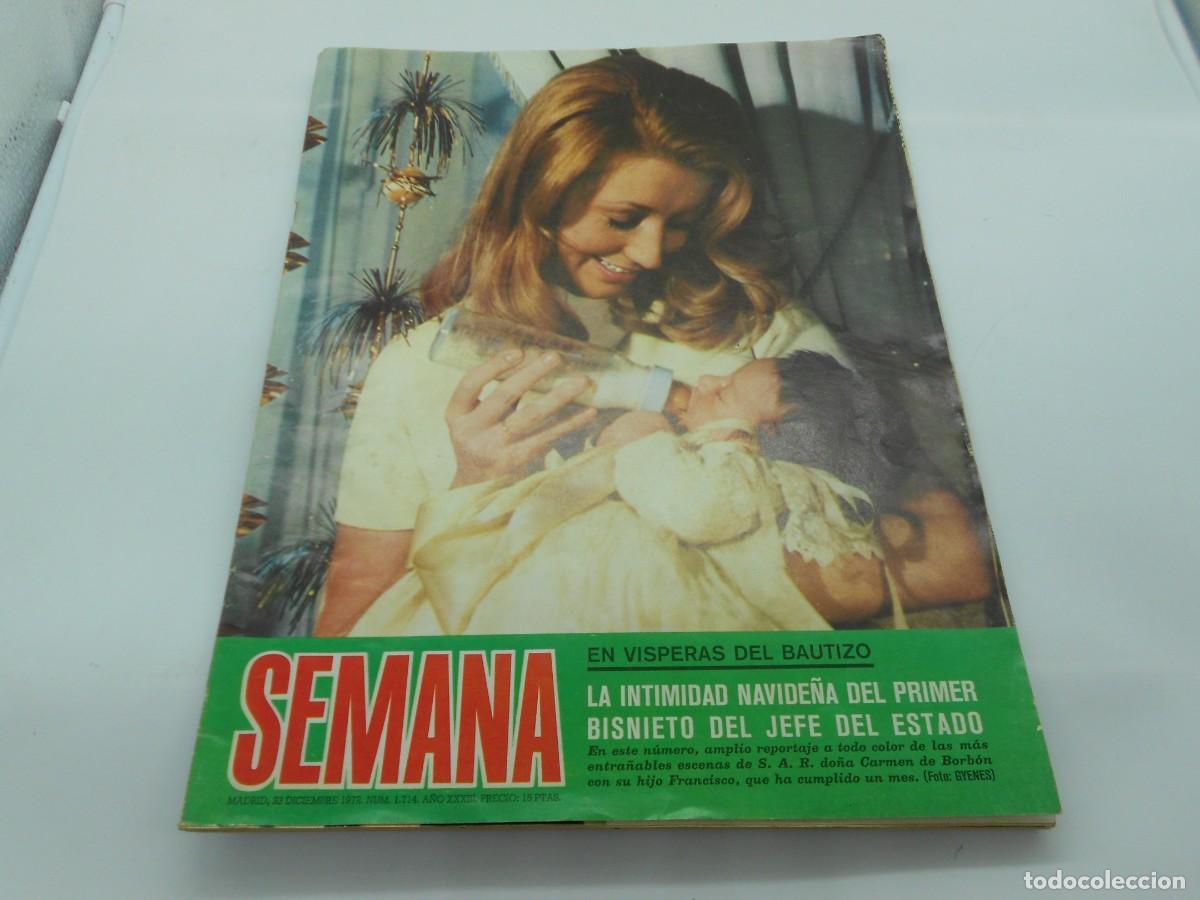 Coleccionismo de revistas y peri&oacute;dicos: revista semana mucha publicidad de epoca