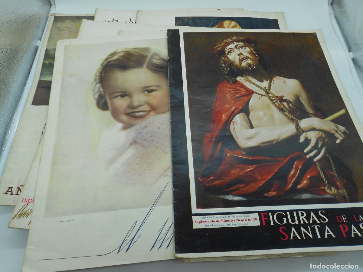 Collection Magazines and Newspapers: lote suplemento blanco y negro a&ntilde;os 30