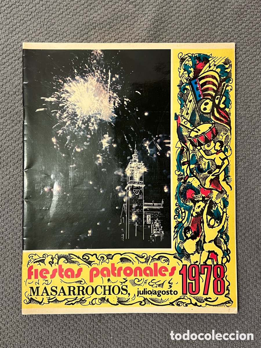 Collection Magazines and Newspapers: MASARROCHOS Valencia. Programa Fiestas Patronales (a.1978) Env&iacute;o Certificado 7&euro;