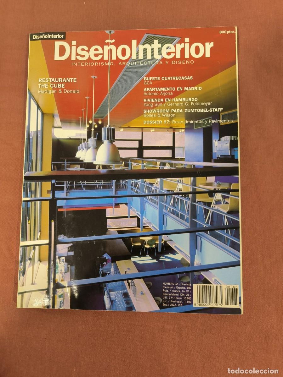 Collectionnisme de Revues et Journaux: Revista Dise&ntilde;o Interior N&ordm; 65 &ndash; Interiorismo, Arquitectura Y Dise&ntilde;o De Interiores