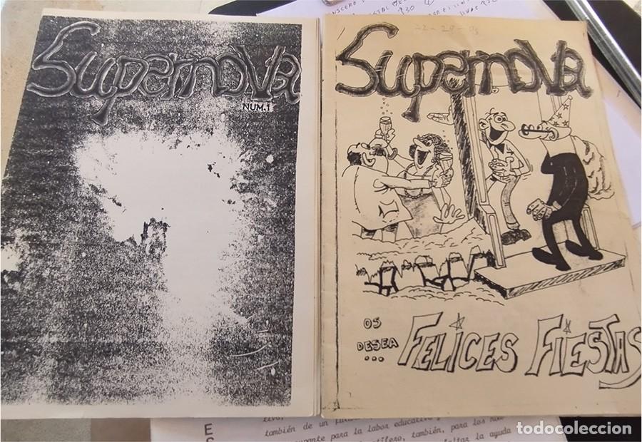 Coleccionismo de revistas y peri&oacute;dicos: SUPERNOVA REVISTA COLEGIO HERMANOS MARISTAS ALICANTE 1984 2 NUMEROS: 1 - 2