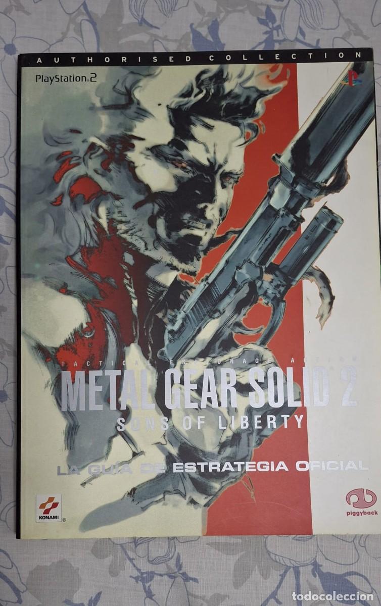 Coleccionismo de revistas y peri&oacute;dicos: GUIA OFICIAL METAL GEAR SOLID 2: SONS OF LIBERTY (PS2) - PIGGYBACK