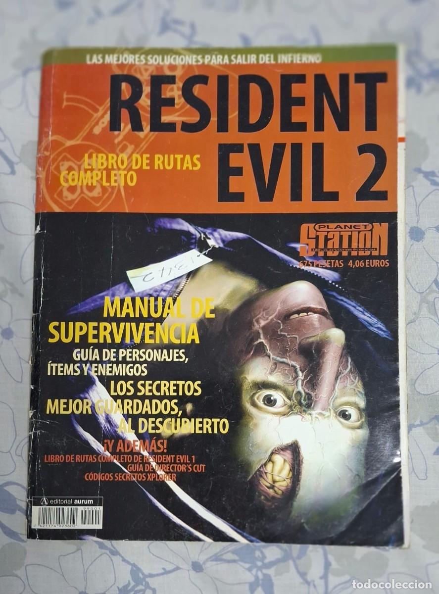 Coleccionismo de revistas y peri&oacute;dicos: GUIA OFICIAL &rdquo;LIBRO DE RUTAS COMPLETO&rdquo; RESIDENT EVIL 2 (PSx) - EDITORIAL AURUM