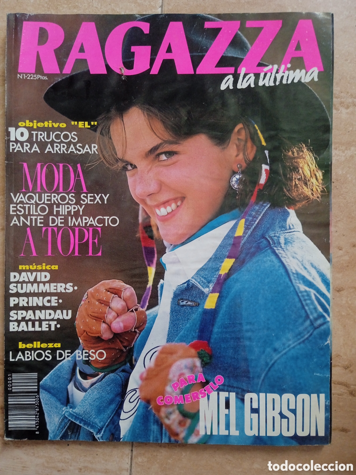 Coleccionismo de revistas y peri&oacute;dicos: Ragazza n&deg; 1 Pen&eacute;lope Cruz David Summers Mel Gibson Prince