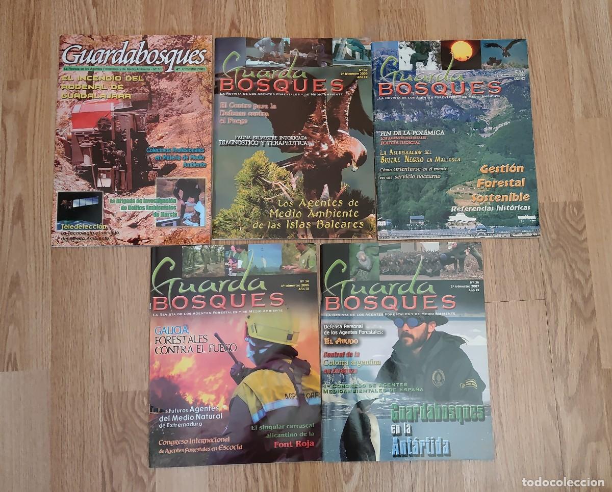 Coleccionismo de revistas y peri&oacute;dicos: LOTE REVISTAS GUARDABOSQUES