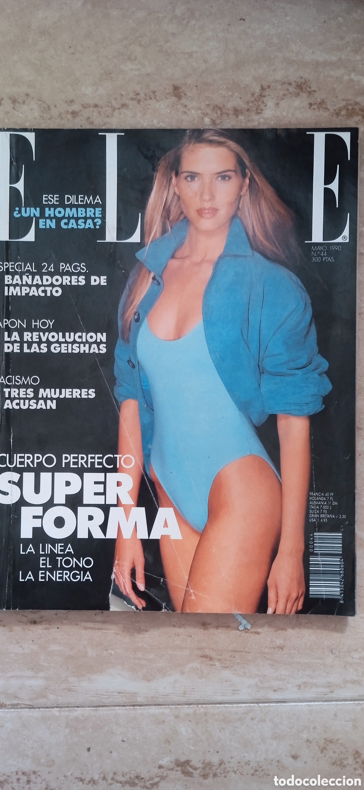 Collectionnisme de Revues et Journaux: ELLE n&deg; 44 Judith Masc&oacute; Jessica Lange Maki Mandela Geishas