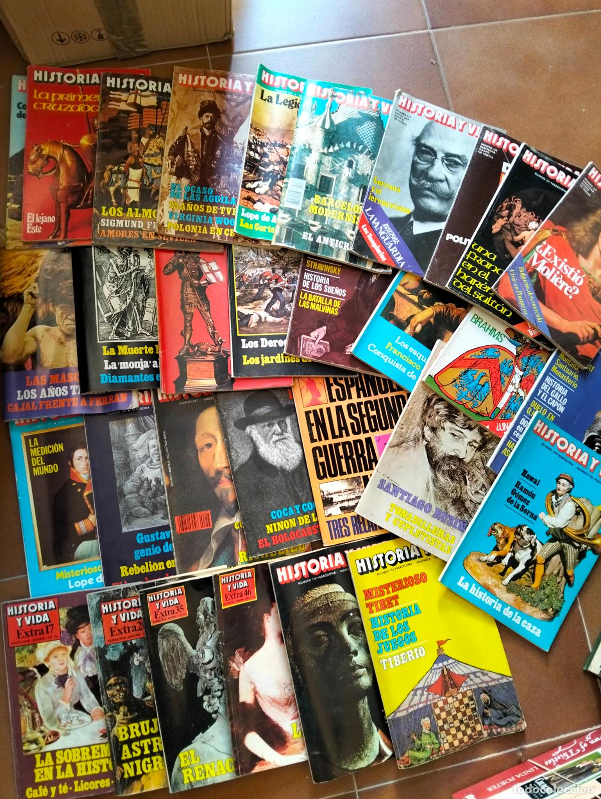 Collection Magazines and Newspapers: Lote Historia y Vida. Ganga. Env&iacute;o pen&iacute;nsula 6&euro; Visita mi catalogo
