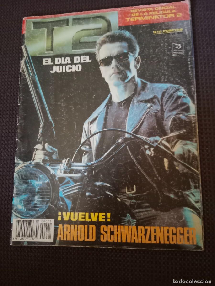 Coleccionismo de revistas y peri&oacute;dicos: T2 REVISTA OFICIAL DE LA PEL&Iacute;CULA TERMINATOR 2