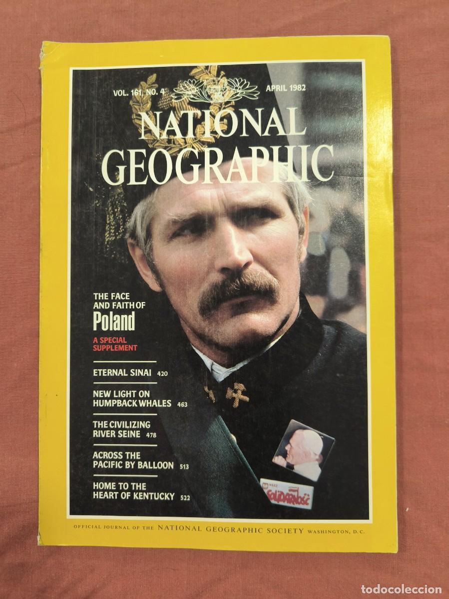 Coleccionismo de revistas y peri&oacute;dicos: National Geographic Abril 1982 &ndash; The Face and Faith of Poland Polonia