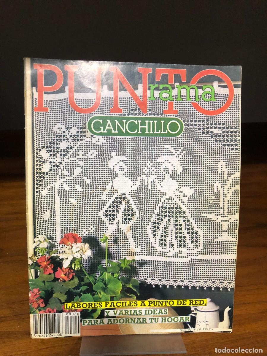 Coleccionismo de revistas y peri&oacute;dicos: Puntorama Ganchillo Puntorama N&uacute;m. 80 (Labores a punto de red)