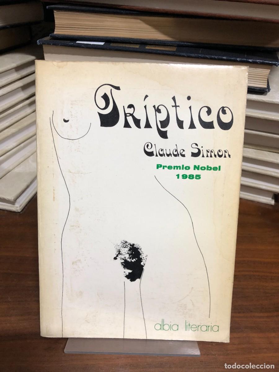 Coleccionismo de revistas y peri&oacute;dicos: Tr&iacute;ptico Claude Simon / Albia Literaria