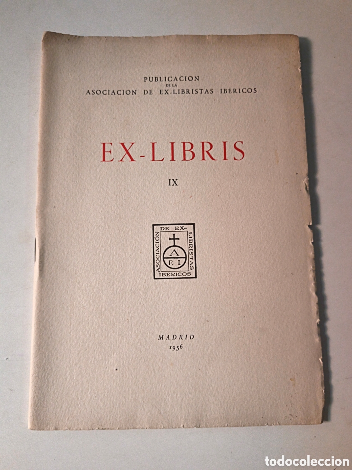 Colecionismo de Revistas e Jornais: Ex libris. N&uacute;mero IX. 1956.