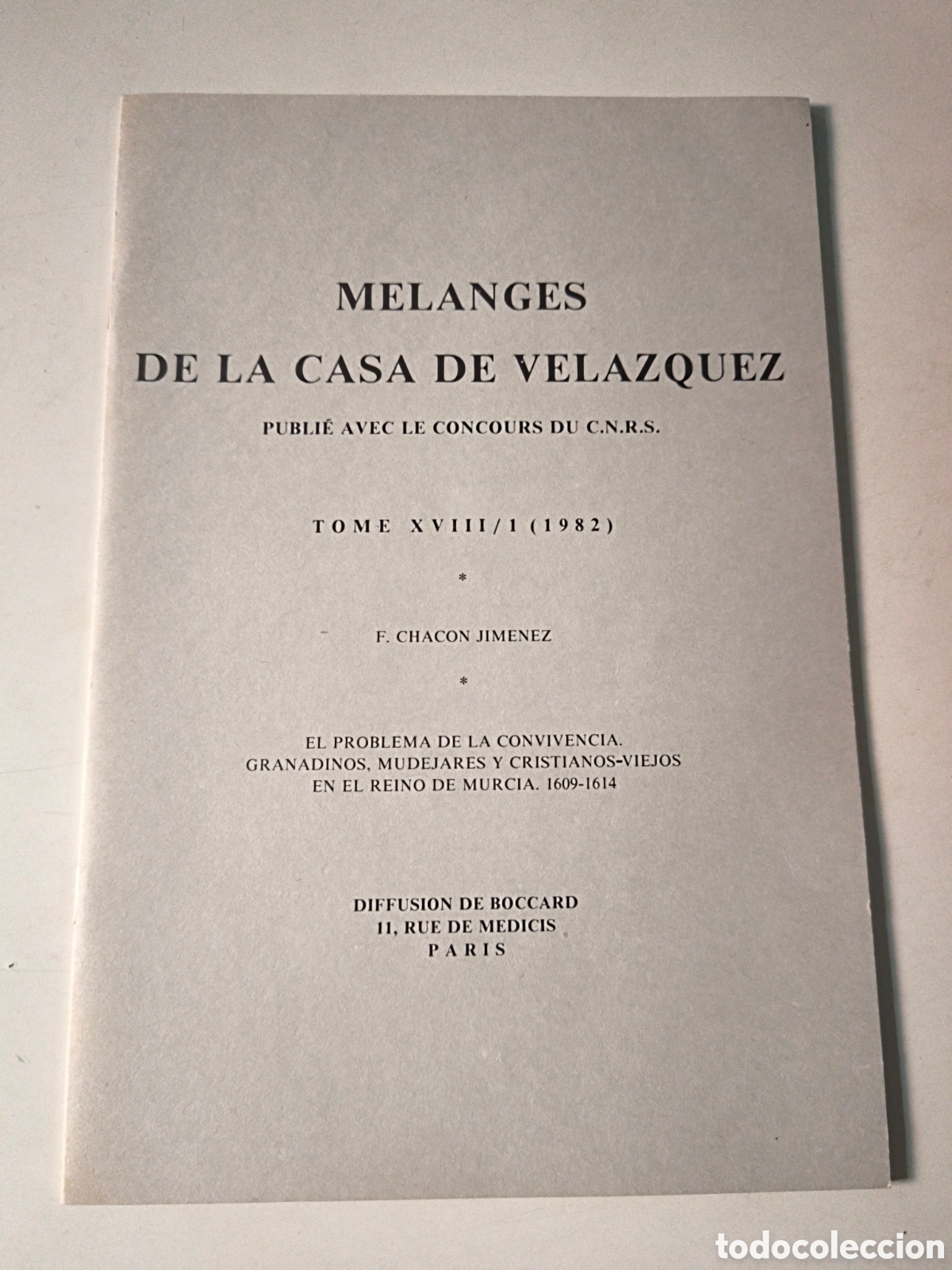 Collectionnisme de Revues et Journaux: Conferencia: El problema de la convivencia. Granadinos, mudejares y cristianos...