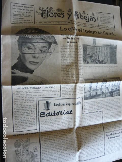 Colecionismo de Revistas e Jornais: GUADALAJARA PERIODICO FLORES Y ABEJAS 17 FEBRERO 1959