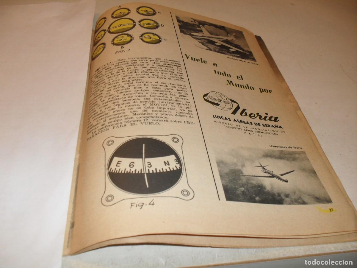 Sammeln von Zeitschriften und Zeitungen: (REF 90),EN 8 PAGINAS PUBLICIDAD AEROMODELISMO+RECORTABLE ANNUAL 1957-58.REVISTA FLAPS,1960
