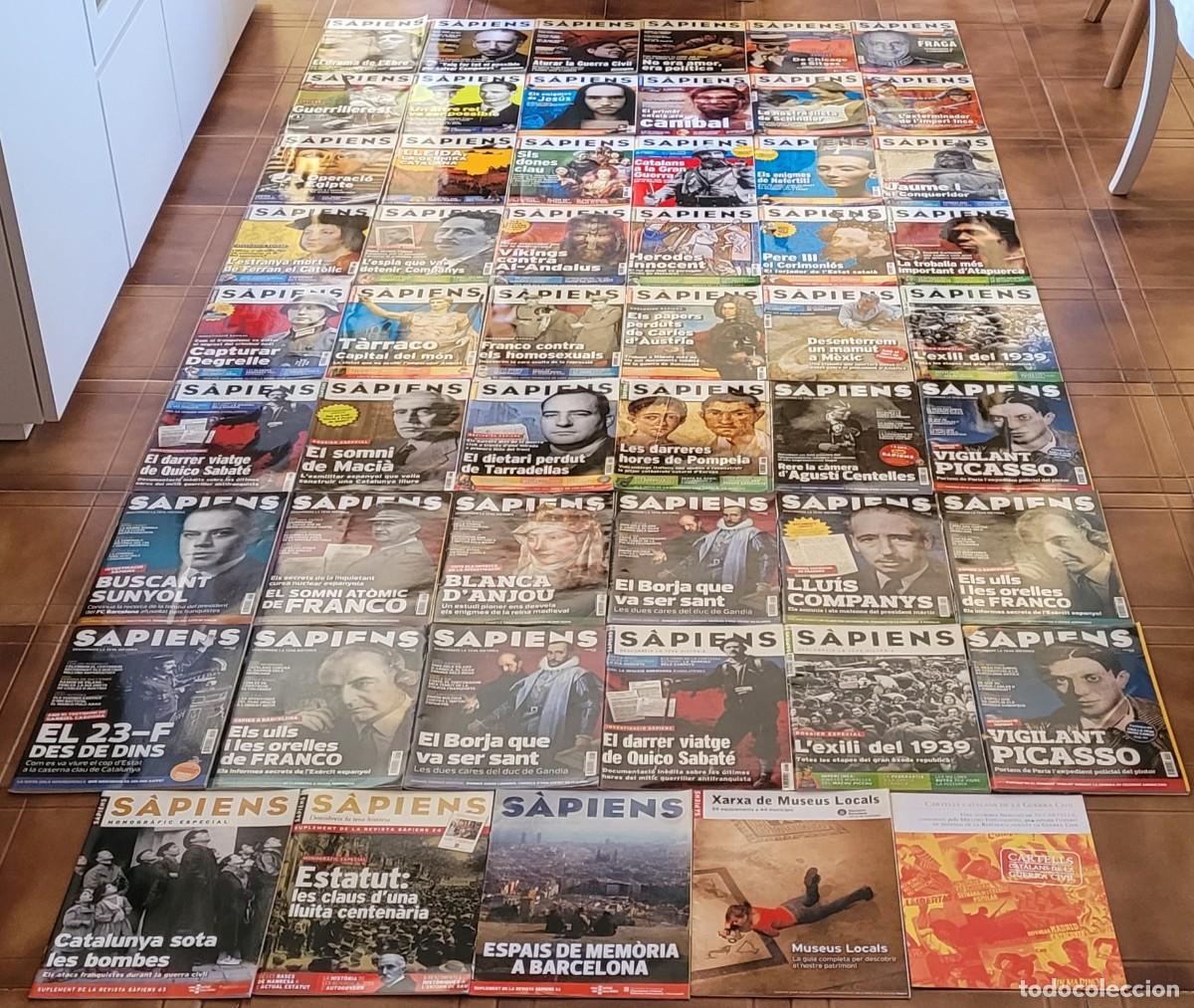 Collection Magazines and Newspapers: Lote 50 revistas S&Agrave;PIENS (2003-2011) N&uacute;meros discont&iacute;nuos del 13 al 100 con suplementos. Buen estado