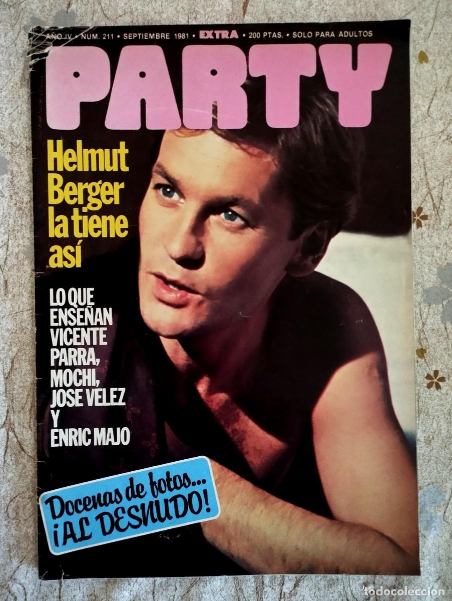Coleccionismo de revistas y peri&oacute;dicos: Revista Gay PARTY N&ordm; 211 / NUMERO EXTRA / HELMUT BERGER, JOSE VELEZ, ENRIC MAJO, MOCHI...